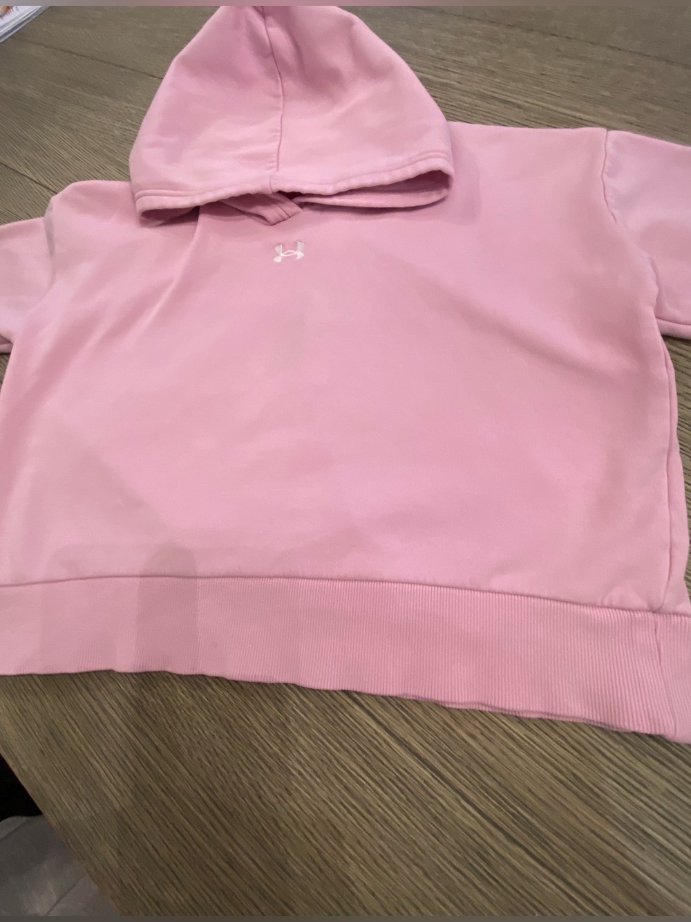 Under Armour Youth Pink Pullover Hoodie